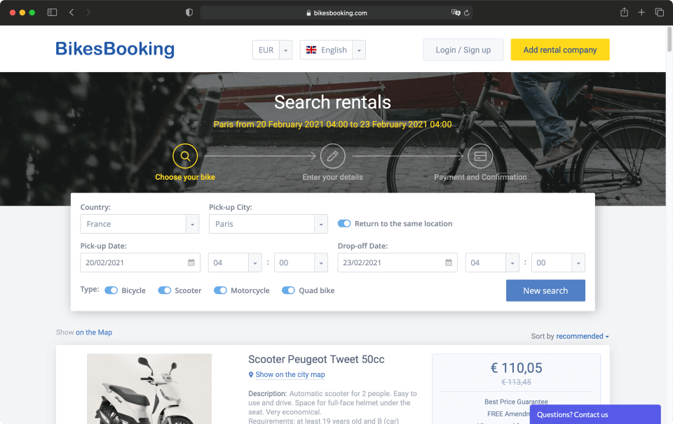 BikesBooking